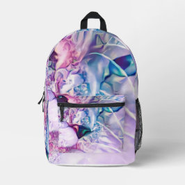 Mochila Impresa Paisaje del gato Pastel