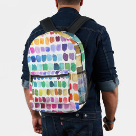 Mochila Impresa Paleta Alegre de Colores - Verano