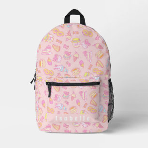 Mochila Impresa Panadería dulce y bollería para bebidas