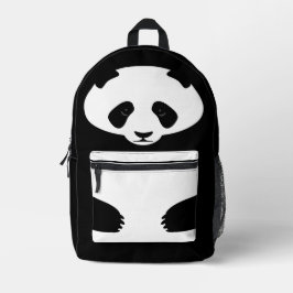 Mochila Impresa Panda de dibujos animados