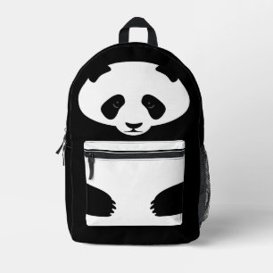 Mochila Impresa Panda de dibujos animados