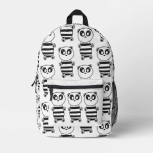 Mochila Impresa Panda Kids