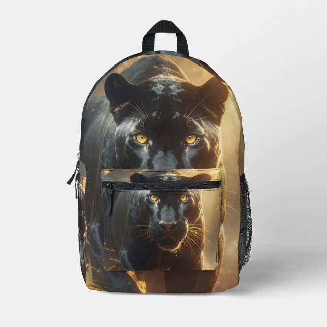Mochila Impresa Pantera (Anverso)