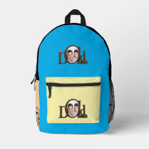 Mochila Impresa Papel e hijo - Fotograma de papá e hijo