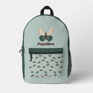 Mochila Impresa Papillon vert