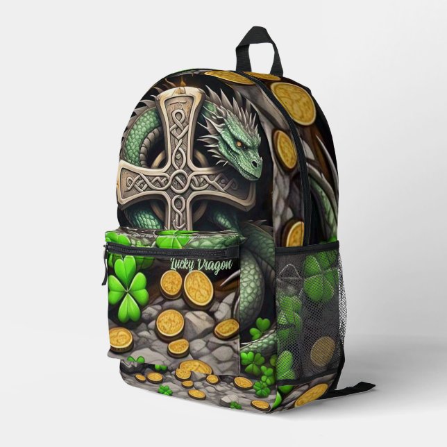 Mochila Impresa Paquete de respaldo (Esquina derecha trasera )