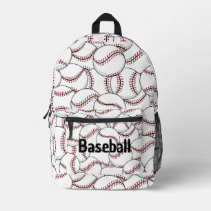 Mochila Impresa Paquete de respaldo de diseño de Baseballs