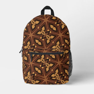 Mochila Impresa Paquete inicial de impresión tribal geométrica