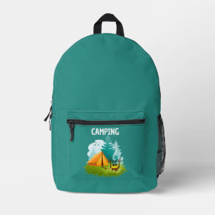 Mochila Impresa Paquete posterior de diseño de camping