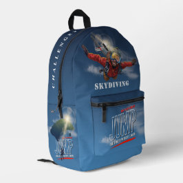 Mochila Impresa Paracaidismo-Siente la Libertad sobre las Nubes | 