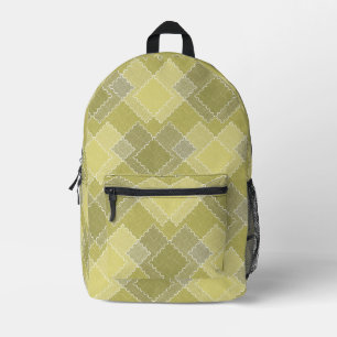 Mochila Impresa Parche texturizado multicolor de parches