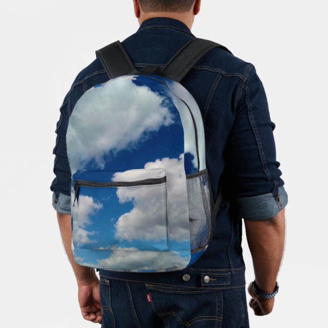 Mochila Impresa Parches de nubes (Insitu (Modelo))