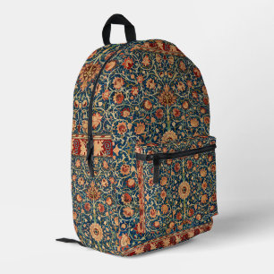 Mochila Impresa Parque Holland por William Morris, arte de la alfo