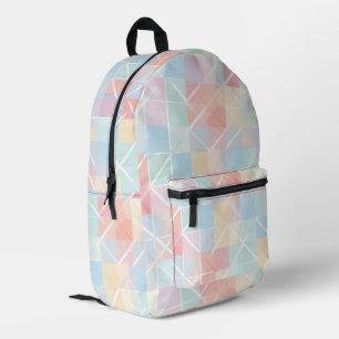 Mochila Impresa Pastel Plaid