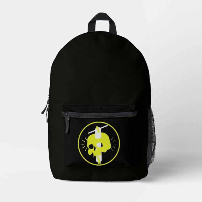 Mochila Impresa Patinetes Freestyle Pro de Trucos (Anverso)
