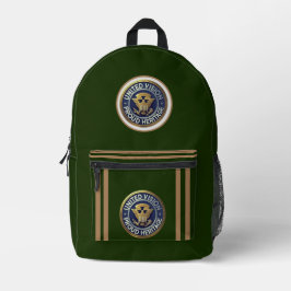Mochila Impresa Patrimonio Orgulloso de la Visión Unida