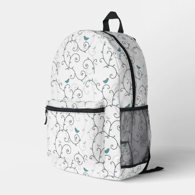 Mochila Impresa patrón 3 (Esquina derecha trasera )