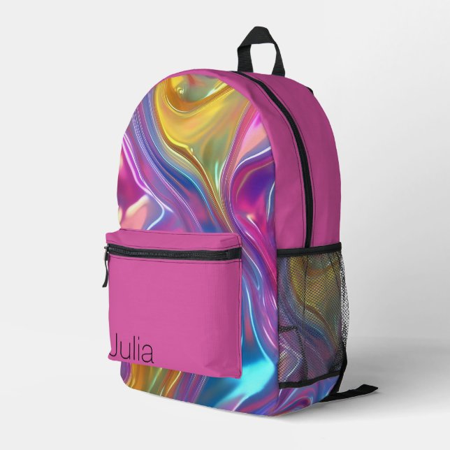 Mochila Impresa Patrón abstracto (Esquina derecha trasera )
