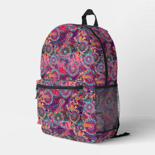Mochila Impresa Patrón animal de estilo étnico