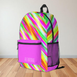 Mochila Impresa Patrón Colorido