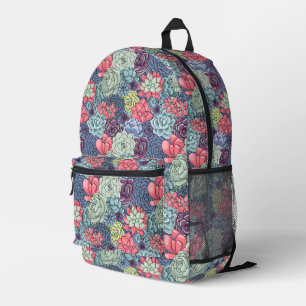 Mochila Impresa Patrón colorido exitoso