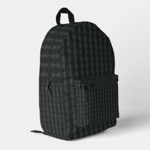Mochila Impresa Patrón de acero grisáceo sin soldadura