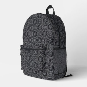 Mochila Impresa Patrón de brújula Rosa de viento