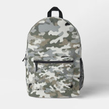 Patrón de Camuflaje Militar de Invierno