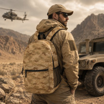 Patrón de camuflaje táctico Tormenta del Desierto