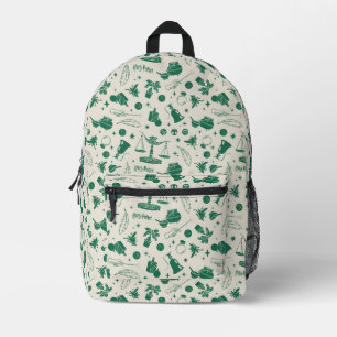 Mochila Impresa Patrón de club de clase HOGWARTS™