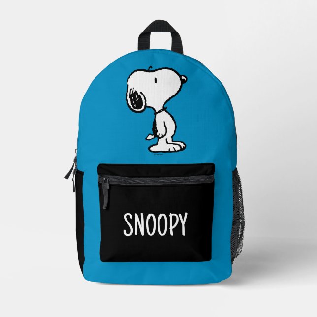 Mochila Impresa Patrón de cómics clásicos de Snoopy (Anverso)
