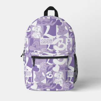 Mochila Impresa Patrón de cuadrícula Lola '96