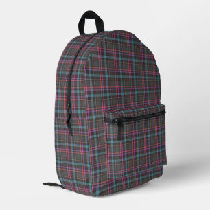 Mochila Impresa Patrón de Cuadro Clásico