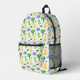 Mochila Impresa Patrón de dinosaurio cutáneo neonatal