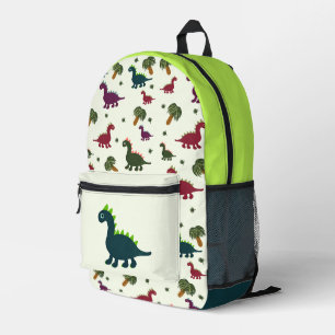 Mochila Impresa Patrón de dinosaurios