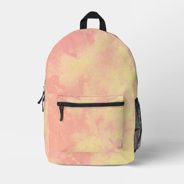 Mochila Impresa Patrón de efecto de nube de tormenta de estilo Ama (Anverso)