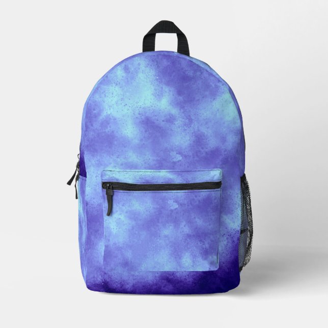 Mochila Impresa Patrón de efecto de nube de tormenta de estilo Azu (Anverso)