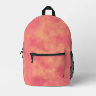 Mochila Impresa Patrón de efecto de nube de tormenta de estilo Pea