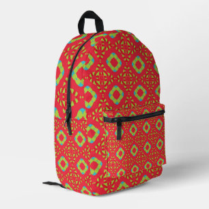 Mochila Impresa Patrón de Encanto Navideño 01 -