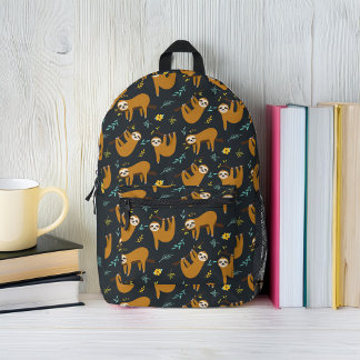 Mochila Impresa Patrón de eslóganes divertidos