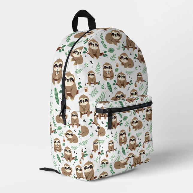 Mochila Impresa Patrón de eslora de corte (Esquina izquierda trasera)