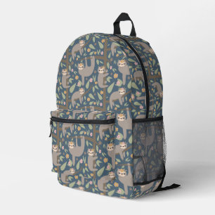 Mochila Impresa Patrón de eslora floral cúpula