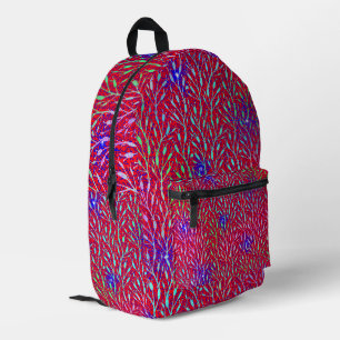 Mochila Impresa Patrón de fiesta de fuegos artificiales brillantes