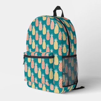 Mochila Impresa Patrón de garrapatas de piña