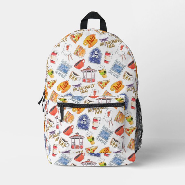 Mochila Impresa Patrón de Gilmore Girls (Anverso)