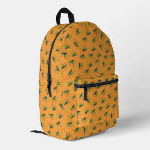 Mochila Impresa Patrón de Huevos Verdes con Jamón