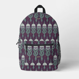 Mochila Impresa Patrón de icono geométrico de la Marca Oscura