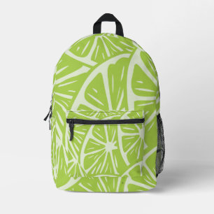 Mochila Impresa patrón de limón