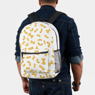 Mochila Impresa Patrón de macarrones de pasta divertida de Guay en