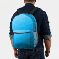 Patrón de malla geométrica degradada de cian azul 